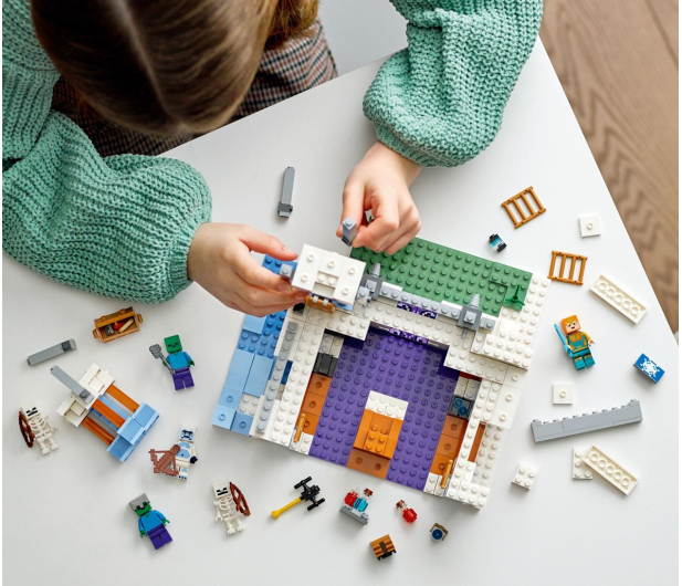 LEGO Minecraft 21186 Lodowy zamek - 1040655 - zdjęcie 3